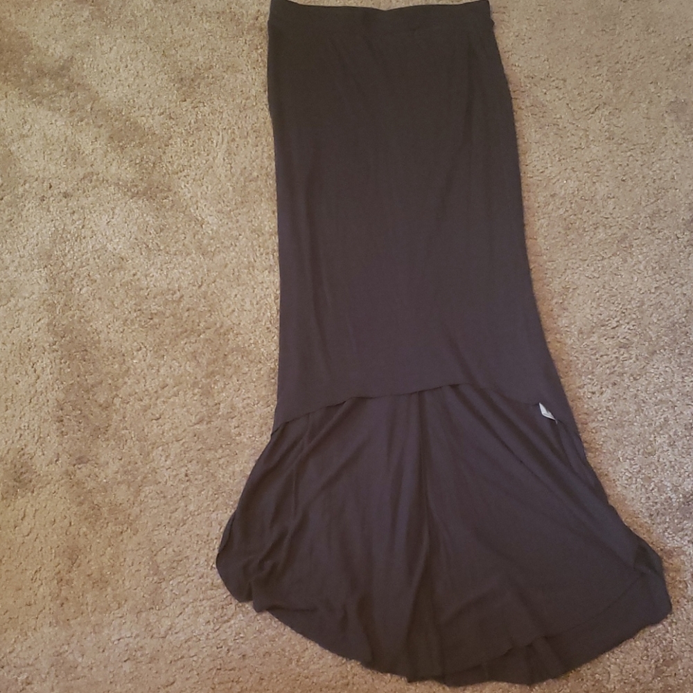 High low maxi skirt